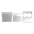 thumbnail image 4 of unids/set consola central Panel de cambio embellecedor Panel portavasos decoración de la cubierta apto para Tesla modelo 3, 4 of 8