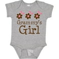 thumbnail image 3 of Inktastic Grammy's Girl Daisies Girls Baby Bodysuit, 3 of 5
