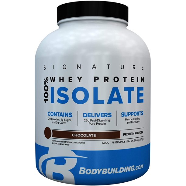 Bodybuilding.com Signature Signature 100% Whey Isolate 5 Lbs. Chocolate