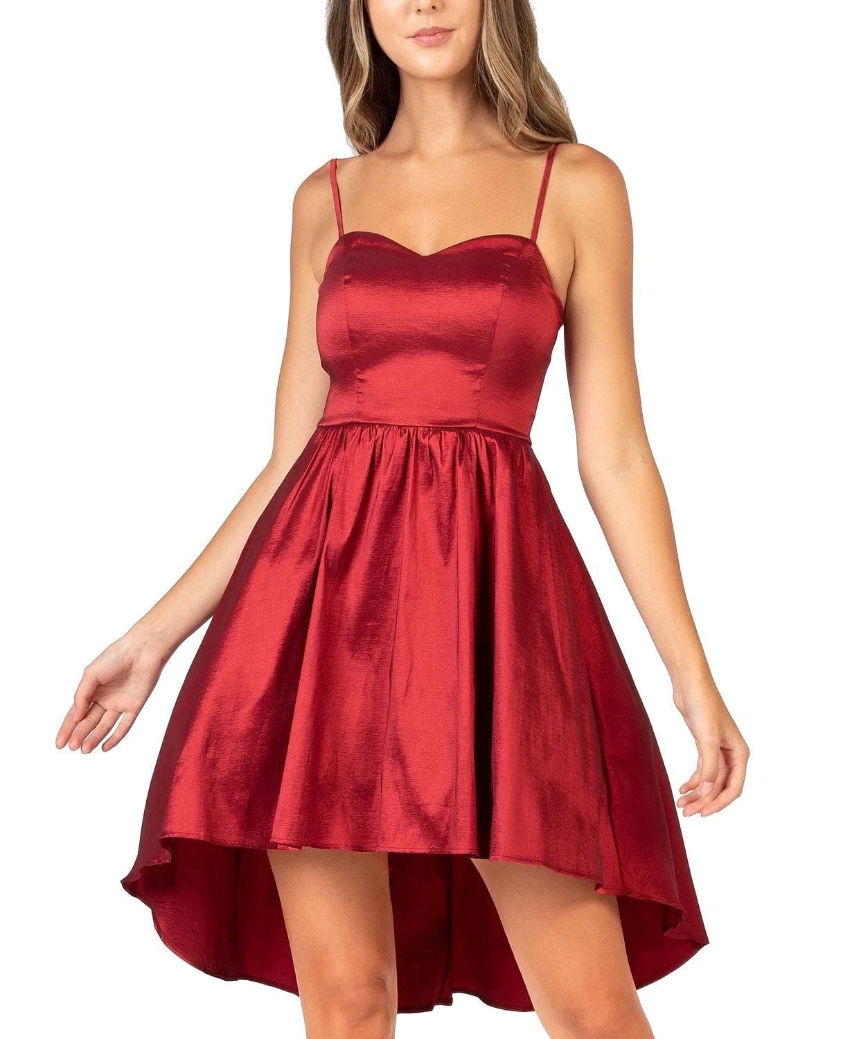 B darlin red high low dress Clearance