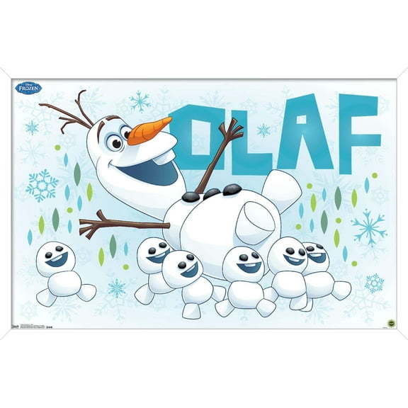 Disney Frozen Fever - Mini Wall Poster, 14.725" x 22.375", Framed
