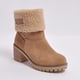 thumbnail image 5 of Botas de tacón grueso para mujer Botas de nieve antideslizantes a media pantorrilla Botas cortas con plataforma cómoda Ndcxsfigh Tenis De Mujer Tenis De Hombre, 5 of 5