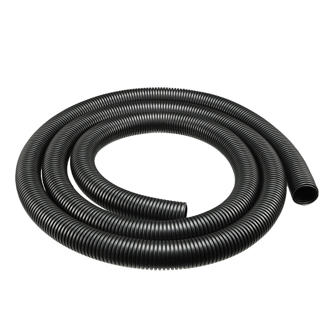 Corrugated Tube Conduit PP Tubing Flexible Pipe Hose 0.78x0.98" 5.9ft