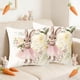 thumbnail image 4 of Funda de almohada de tela, funda de almohada de Pascua, hogar, huevo de Pascua, conejos, decoración del festival, funda de cojín, decoraciones de Pascua, decoraciones de Pascua, decoración de otoño, d, 4 of 6