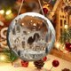 thumbnail image 4 of Round Acrylic Christmas Decorations Reindeer Hanging Sign Festive Wall Decorations, 4 of 5