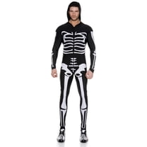 Music Legs Men's Adult Men's Skeleton Bodysuit Costume