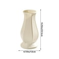 thumbnail image 3 of Dmlowu Vase Imitation Ceramic Flower Vase, Exquisite Modern Vases for Centerpieces Holiday Halloween Thanksgiving Christmas Decorations, 5x9 Inch Lightweight&nbsp;Small Plastic Vase, 3 of 7