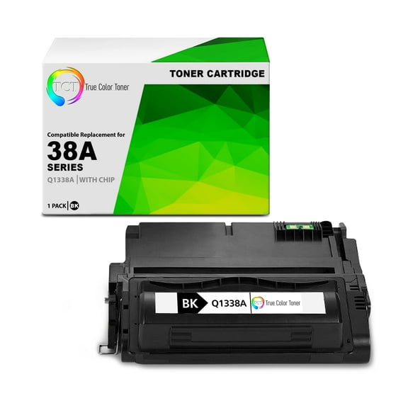 TCT 38A Toner Cartridge - Premium Compatible Replacement for HP 38A Q1338A Black