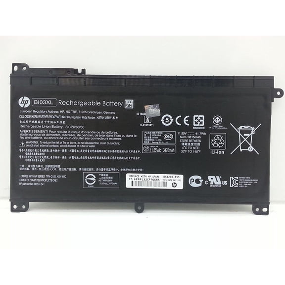 New Genuine HP Pavilion M3-U Stream 14-AX 3-cell 41.7Wh Battery 844203-850