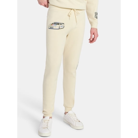 Nascar Men's & Big Men's Knit Jogger Pants, Sizes XS-3XL