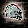 thumbnail image 6 of Ohio State Buckeyes LED Wall Helmet, 6 of 6