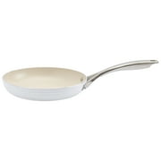 Denmark Tools for Cooks 10 Piece Monaco Nonstick Aluminum Cookware Pots Pans Set, White