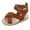 Brown, variant on UngA Dress Shoes for Girls Toddler Girls Sandals Little Girls Kids Summer Shoes Toddler Sandals Flower Girl Sandals(Brown,Size 6)