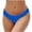 Blue, variant on Women's Thong Swim Bottoms Low Rise Cheeky Beach Bikini Briefs Quick Dry Comfortable Summer Beach Bikini Bottoms Sky Blue