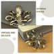 thumbnail image 4 of unbranded 2Ud Estatua Decorativa De En Latón Con Acabado Delicado Para, 4 of 7