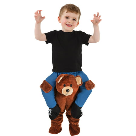 Teddy Bear Piggyback Costume for a Toddler