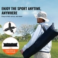 thumbnail image 2 of KFFKFF Badminton Net, Height Adjustable Volleyball Net, 20ft Wide Foldable Pickleball Net, Portable Tennis Net Set with Poles, Stand, Bag, Rackets, Nylon Shuttlecocks, 2 of 9