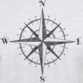 thumbnail image 3 of CafePress - Compass Rose Light T Shirt - Men's Classic Graphic T-Shirt, 3 of 4
