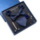 thumbnail image 1 of Conjunto de corbata para hombre, corbata de boda, pajarita clásica, caja de regalo, corbatas, caja de regalo Estilo C, 1 of 9