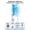 White, variant on Simple Deluxe 41-Inch Bladeless Tower Fan with Remote Control, 10 Speeds, 80° Oscillation, 1-9 Hour Timer, Quiet 45dB Sleep Mode, Tip-Over Protection, Standing Floor Fan for Bedroom Living Room