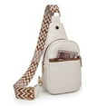 thumbnail image 4 of MUSOIE Small Sling Bag Crossbody Bags for Women Trendy Crossbody Purse PU Leather Chest Bag, 4 of 9