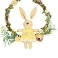 thumbnail image 3 of Northlight Bunny with Flowers Artificial Mini Easter Twig Wreath - 10", 3 of 5