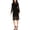Black - black, variant on French Connection Womens Vivian Spotlight Midi Dress, Black, 6