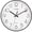 Black, variant on TIMESS 12 Inch Silent Wall Clock, Battery Operated Analog Clock with 3D Numbers (Blue)