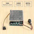thumbnail image 4 of DC 10-55V 100A 3000W Motor Speed Controller Reversible PWM Control, 4 of 4
