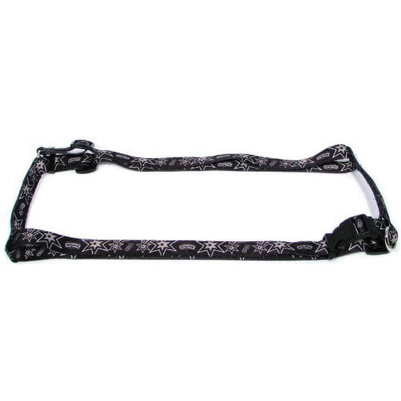 San Antonio Basketball Spur's Small 5/8 Inch Wide Adjustable Pet Harness 12" - 18"