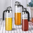 thumbnail image 6 of Taotanxi High Borosilicate Glass Oil Dispenser Bottle With Automatic Cap,18 Oz/550 Ml Kitchen Oil And Vinegar Cruet for Cooking,No Drip Pouring Spout Liquid Container for Olive Oil,Soy Sauce, 6 of 6
