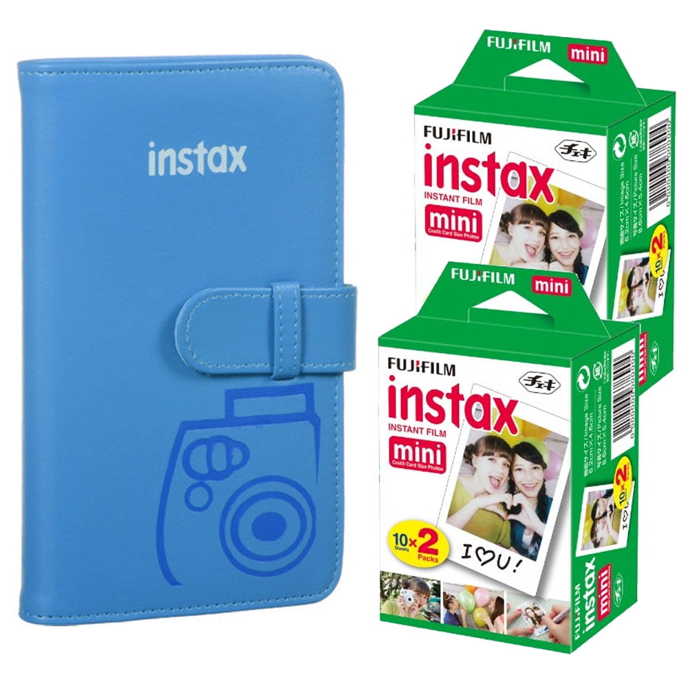 Fujifilm Bundle Set Instax Films/Album for Fuji Instax Mini 7S - Blue