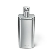 simplehuman 10 oz. Liquid Soap Pulse Dispenser, Brushed Stainless Steel