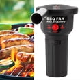 thumbnail image 1 of Ventilador de Barbacoa, Soplador de Aire de Barbacoa, Soplador de Parrilla Portátil Portátiles de Fuego para Cocinar a la Barbacoa de la Barbacoa Camping Grill HerramientA de, 1 of 7