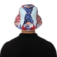 thumbnail image 5 of Sikiie Cute Gnomes in USA1 Reflective Double-Sided Bucket Hat, Sun Hat, for Gardening, Beaching, Camping, Hiking, Fishing, 5 of 6