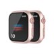 thumbnail image 1 of wonima02 2 Pack Hard PC Case with Button for Apple Watch Series 11 10 42mm Tempered Glass Screen Protector Case, Full Coverage Shockproof Shell Thin Iwatch Bumper Cover (Rose Gold, 42mm), 1 of 1