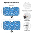 thumbnail image 5 of Yiaed Gnomes in USA Print Car Windshield Sunshade Front Auto Car Front Window Sun Shade Foldable Sun Visor Shield Cover Auto Accessories for Sedan SUV Truck-Small, 5 of 5