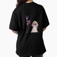 thumbnail image 1 of Cute Pomni Expression Sticker Large Style Graphic Apparel Unisex T-Shirt M00147, up to size 5XL, 1 of 4