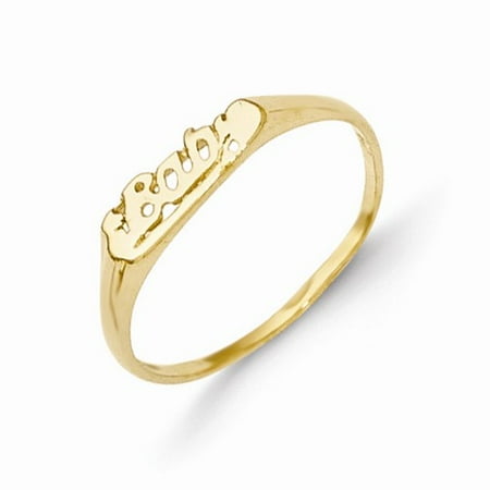 14k Yellow Gold BABY Baby Ring w/ Gift Box