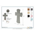 thumbnail image 2 of LifeSong Milestones 8x11.25in Black Wall Cross_Ashton 1st Holy Communion, 2 of 2