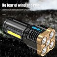 thumbnail image 3 of Eyfqtcs Cob + Led 500Lm Linterna Portátil Usb Recargable Power Display Torch, 3 of 9