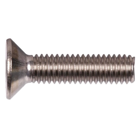 Socket Flat Countersunk Head Cap Screw, M8-1.25 x 75mm, Stainless Steel A4-70, Hex Socket (Quantity: 400)
