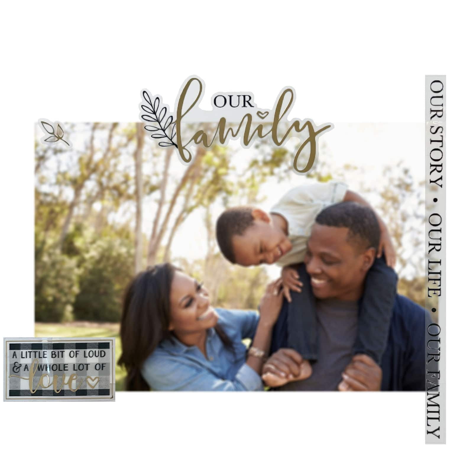 Recollections Blessed Family Stickers, 12 Pack