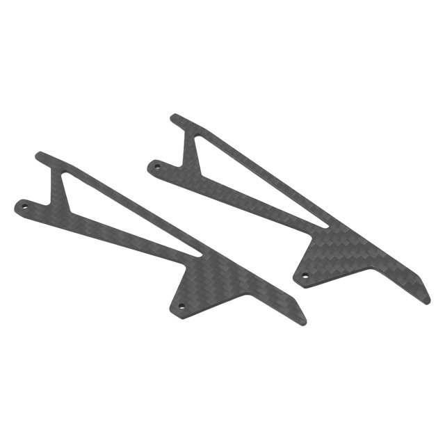Patín de aterrizaje Jadeshay 1 par Fibra de carbono para helicóptero RC