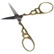 Allary Ultra Fine Embroidery Scissors 3.5"-Scroll