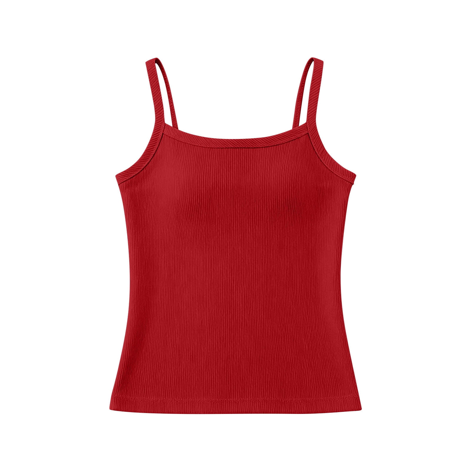 Girls Undershirts Ndbuld Summer Solid Color Developmental Period