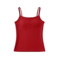 thumbnail image 3 of KyCheLot Girls' Solid Color Tank Tops Sleeveless Scoop Neck Spaghetti Strap Tank Tops Casual Summer Camisole, 3 of 9