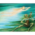 thumbnail image 3 of Nils Dardel 14x12 Black Modern Framed Museum Art Print Titled - Nacken (1934), 3 of 5