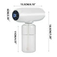 thumbnail image 4 of Atomizador Portátil de 300ML: Experimente el Poder de la Nanotecnología, Niebla Fina, Purificación Efectiva, Ambientador con Luz Azul, Pistola Pulverizadora de Alcohol para Hogar, Blanco, 4 of 4