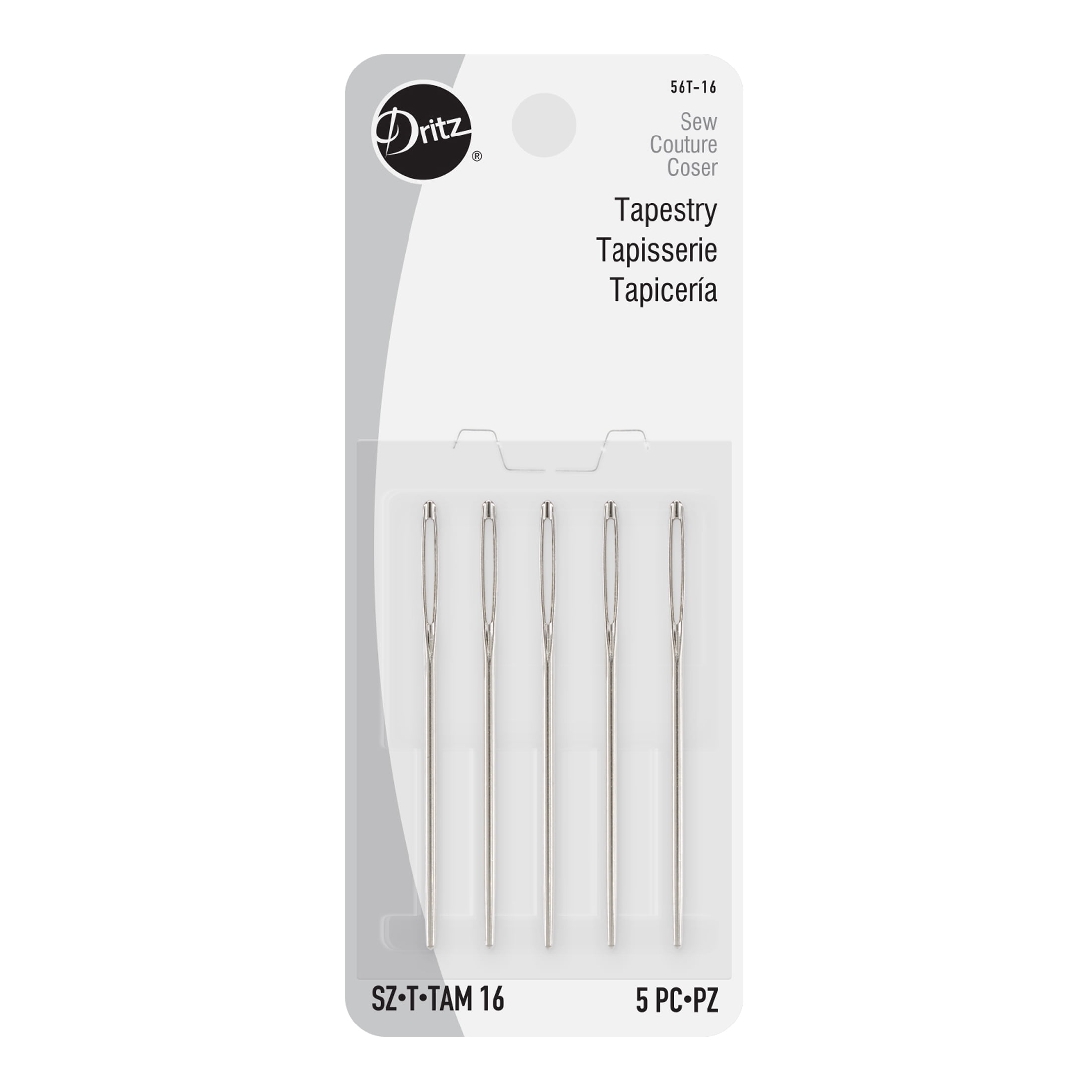 Free p&p Cord Prym Pack of 2 pointue Needles Thread Elastic Tape Ribbon